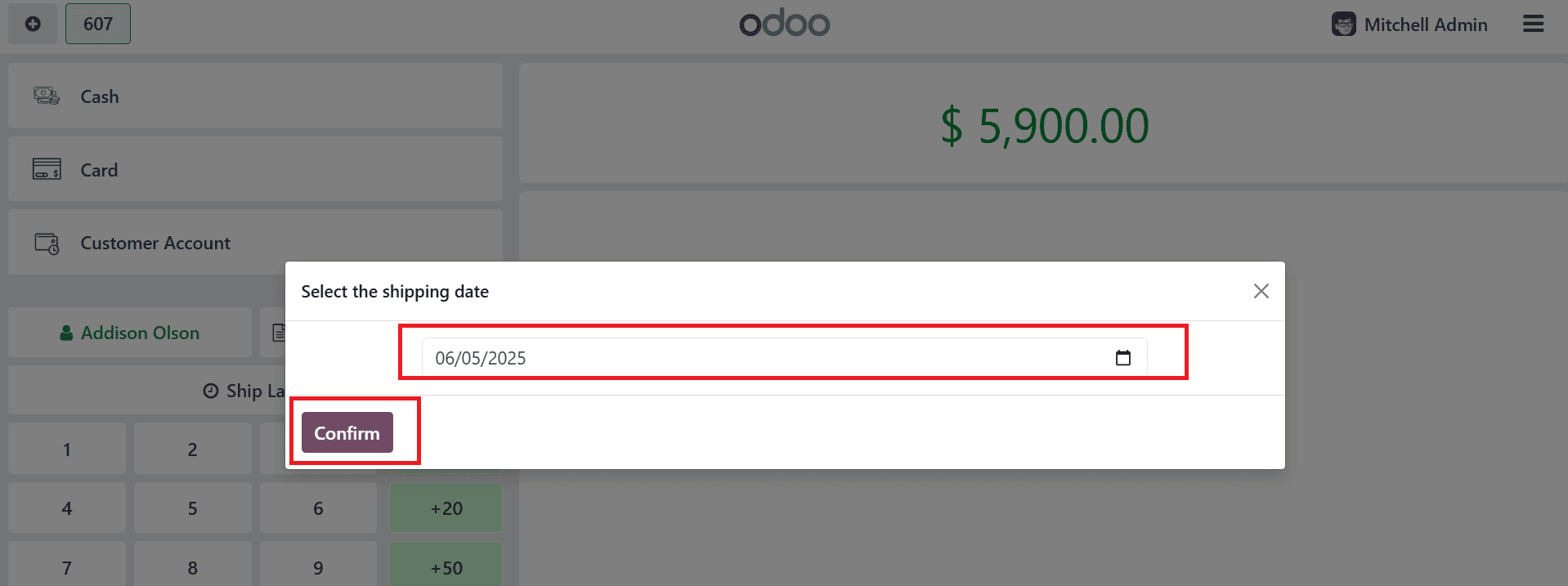How to Sell Products & Manage Ship Later in Odoo 18 Point of Sale (POS)-cybrosys