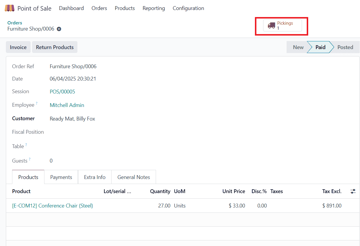 How to Sell Products & Manage Ship Later in Odoo 18 Point of Sale (POS)-cybrosys