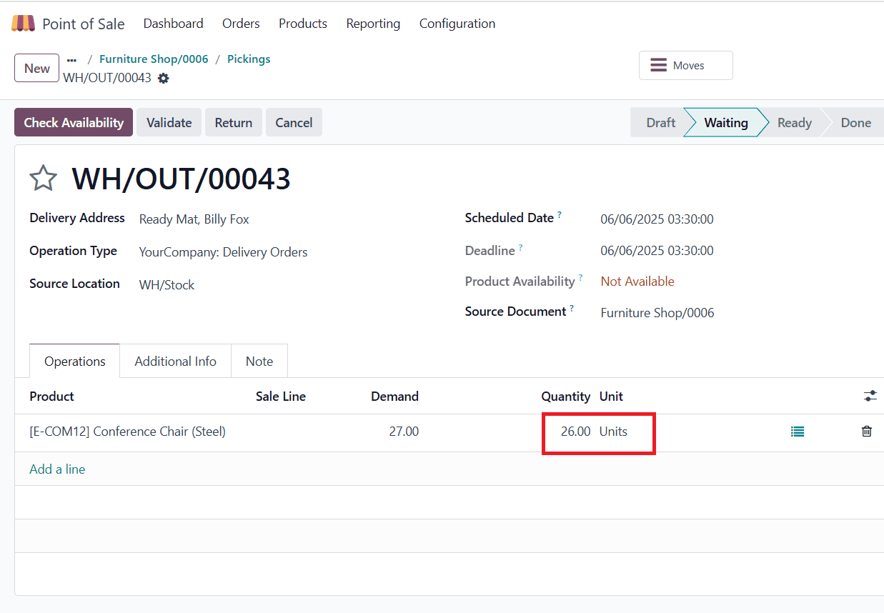 How to Sell Products & Manage Ship Later in Odoo 18 Point of Sale (POS)-cybrosys