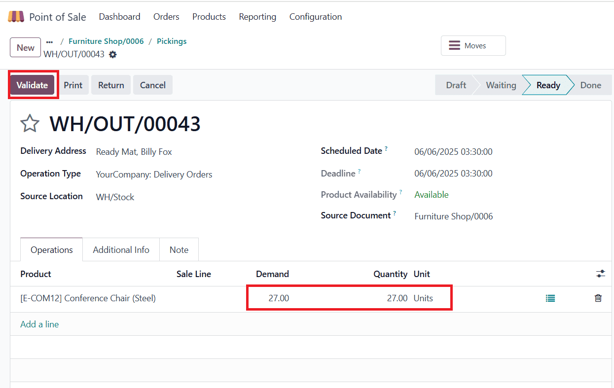 How to Sell Products & Manage Ship Later in Odoo 18 Point of Sale (POS)-cybrosys