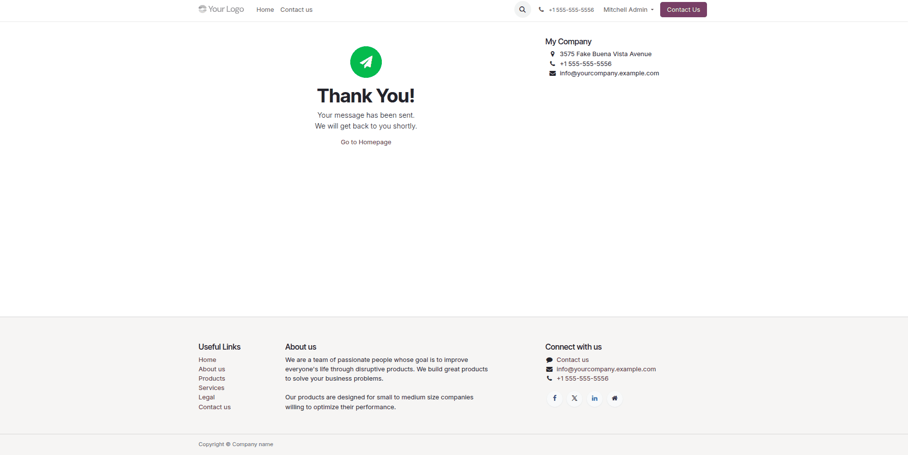 How to Send an Automatic Email After Website Form Submission in Odoo 19-cybrosys