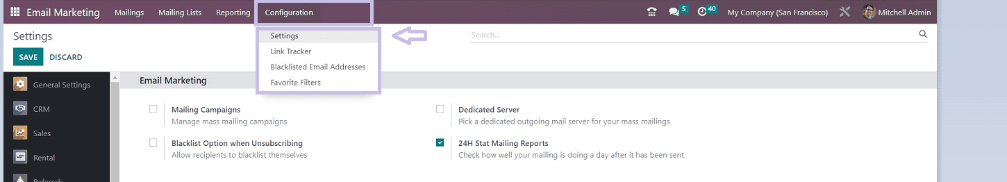 How to Send Bulk Emails With Odoo 16 E-mail Marketing Module-cybrosys