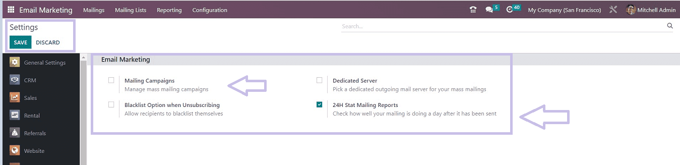 How to Send Bulk Emails With Odoo 16 E-mail Marketing Module-cybrosys