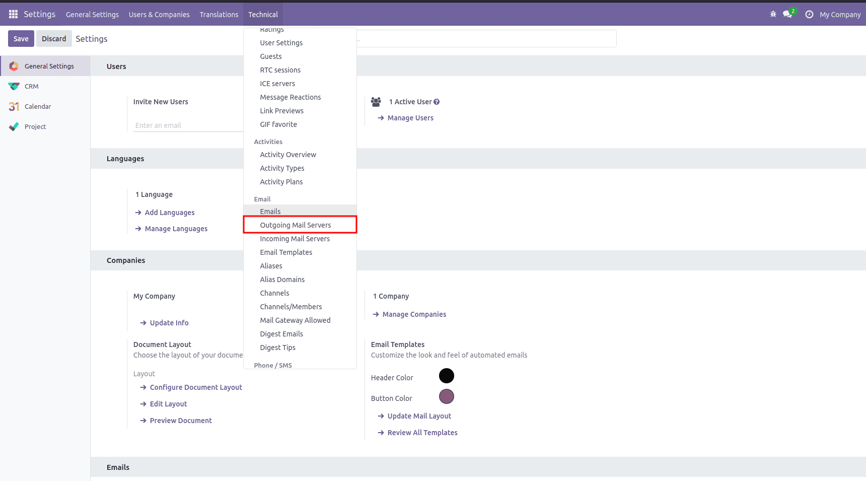 How to Send Email From Code in Odoo 18-cybrosys