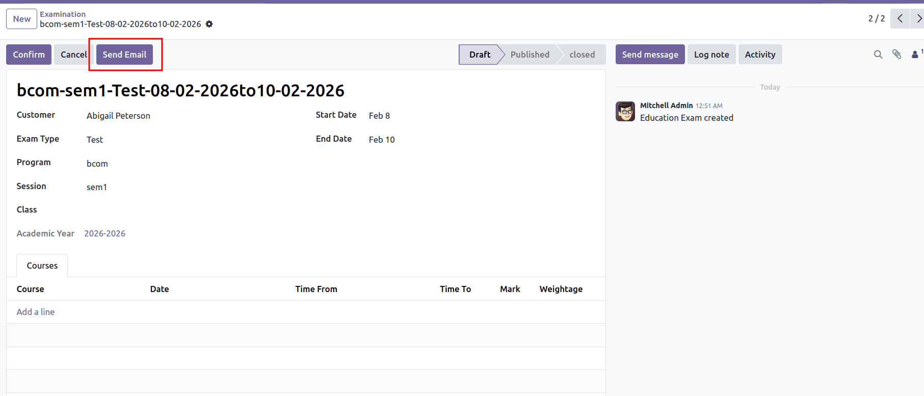 How to Send Email From Code in Odoo 19-cybrosys