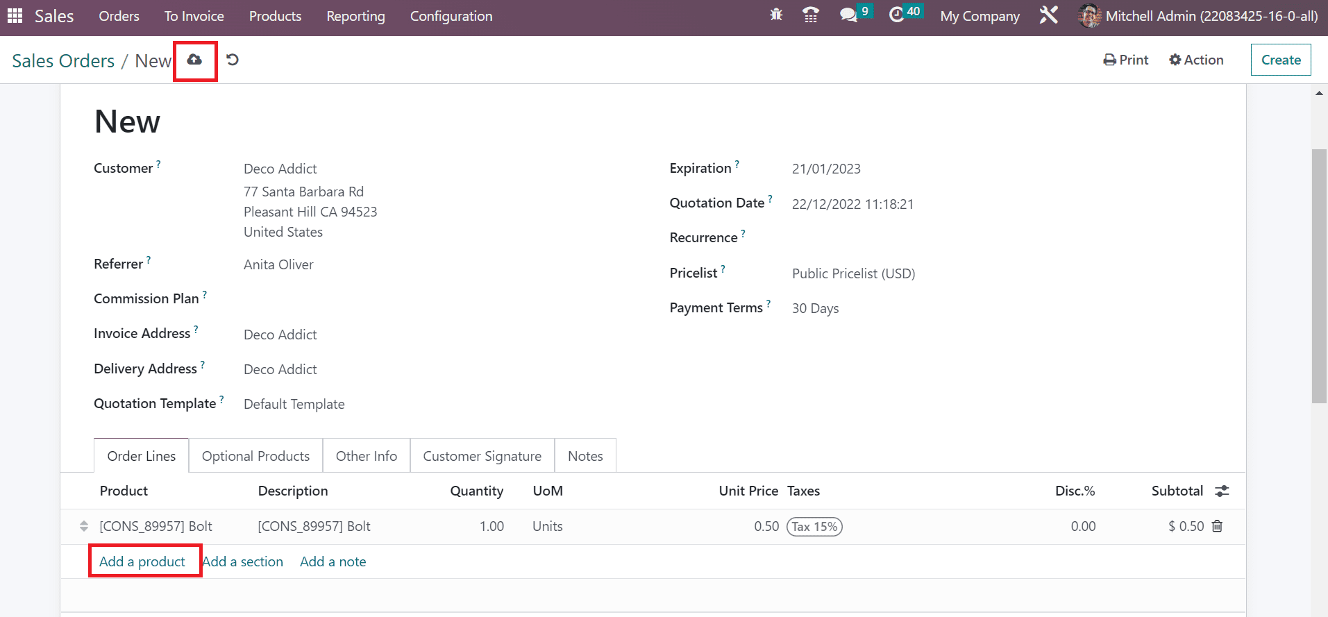 how-to-send-pro-forma-invoice-to-your-customers-in-odoo-16-sales-6-cybrosys