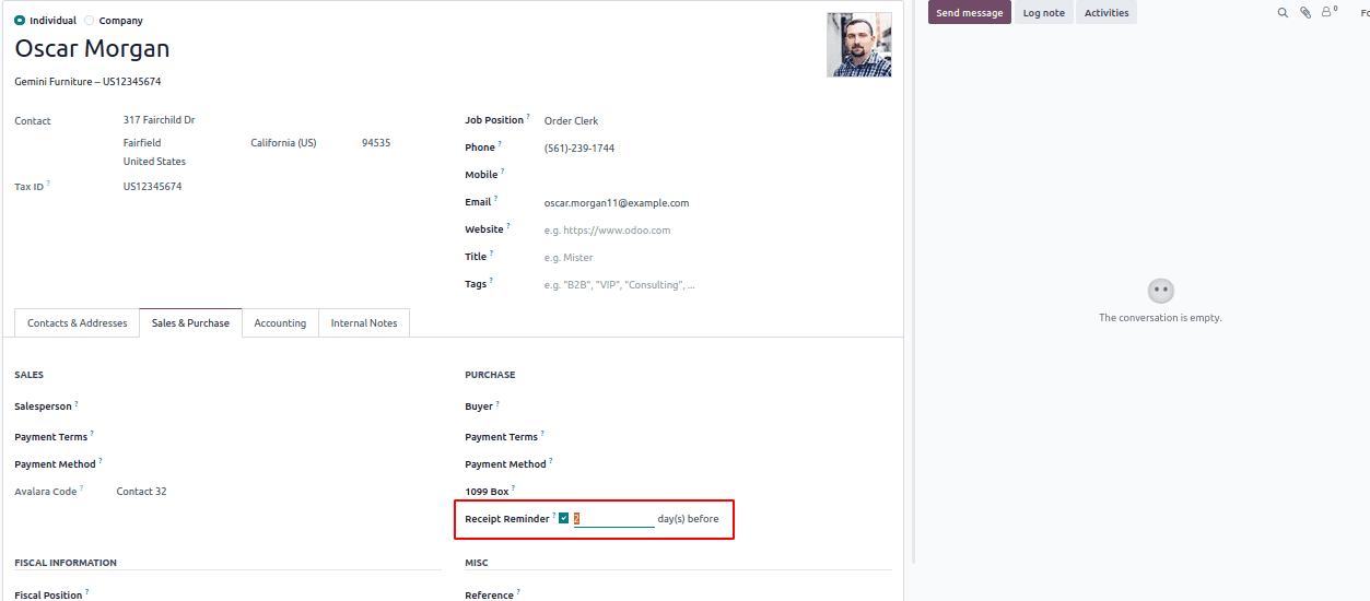 How to Send Vendor Receipt Reminder in Odoo 18 Purchase-cybrosys