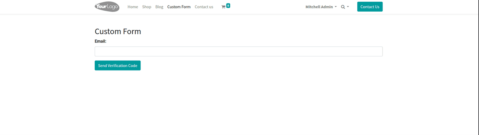 How to Sent Email Verification Code in Odoo 16-cybrosys