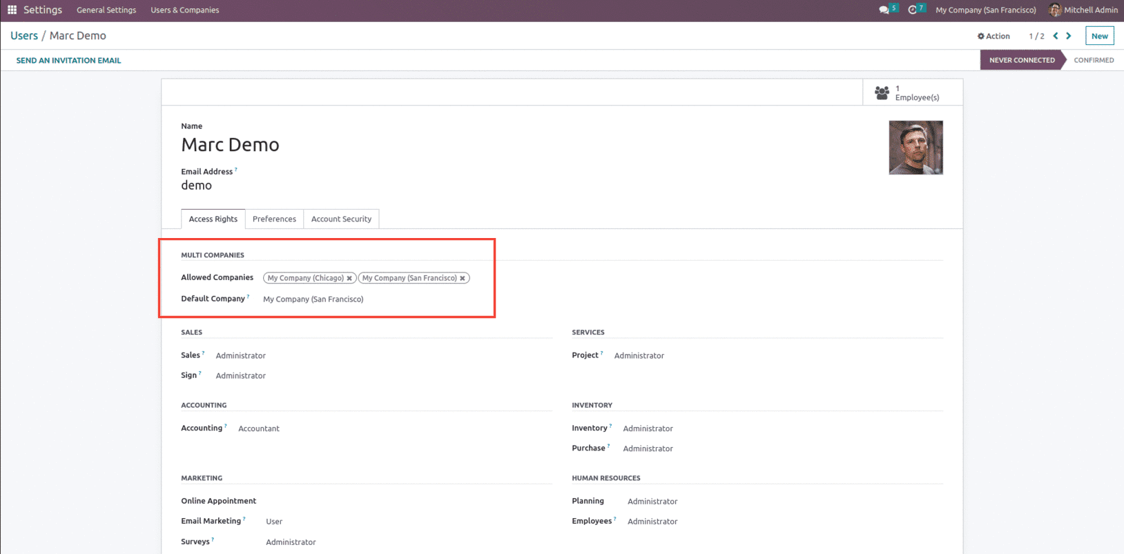 How to Set Access Rights in Odoo 16 Purchase-cybrosys