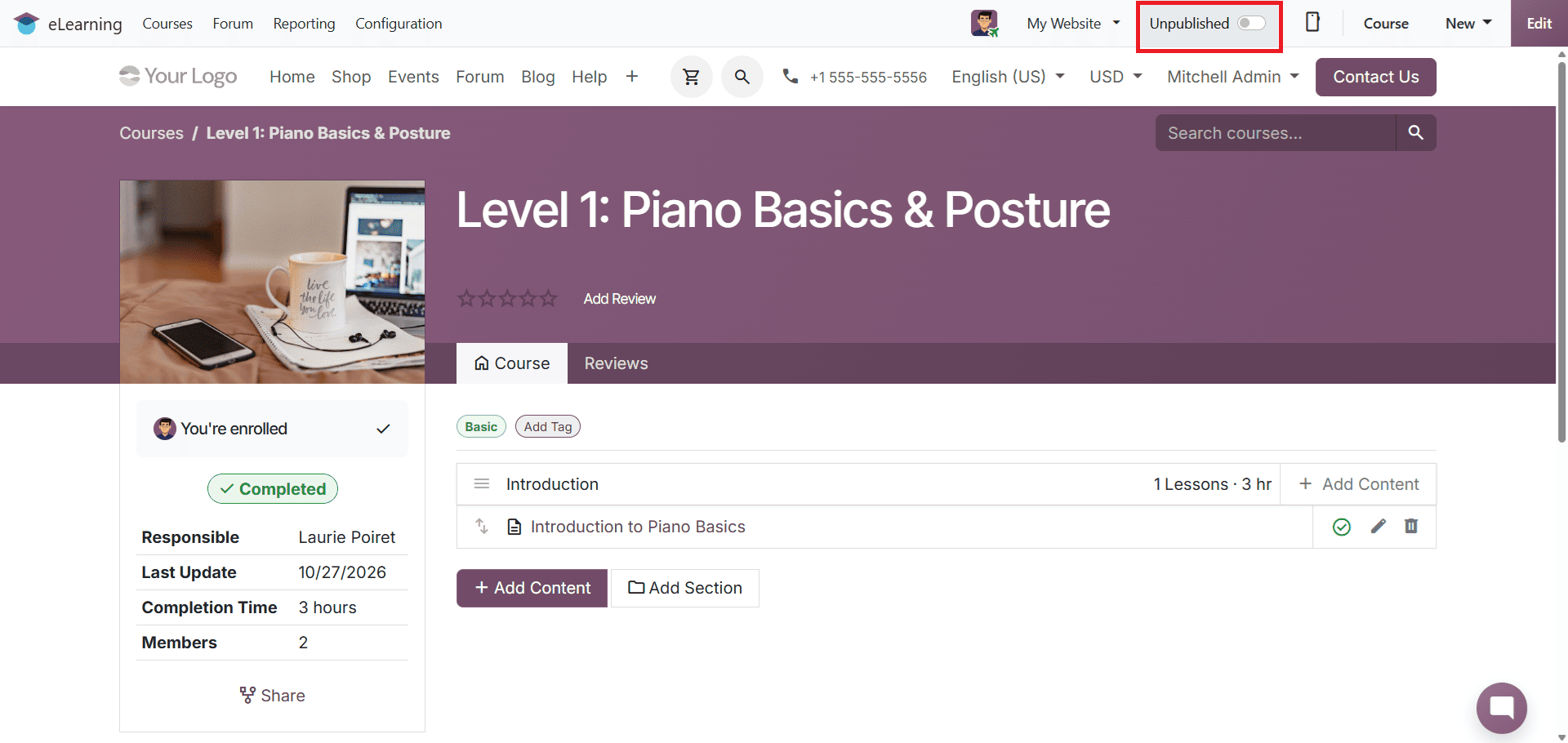 How to Set Course Prerequisites and Learning Paths in Odoo 20 eLearning-cybrosys