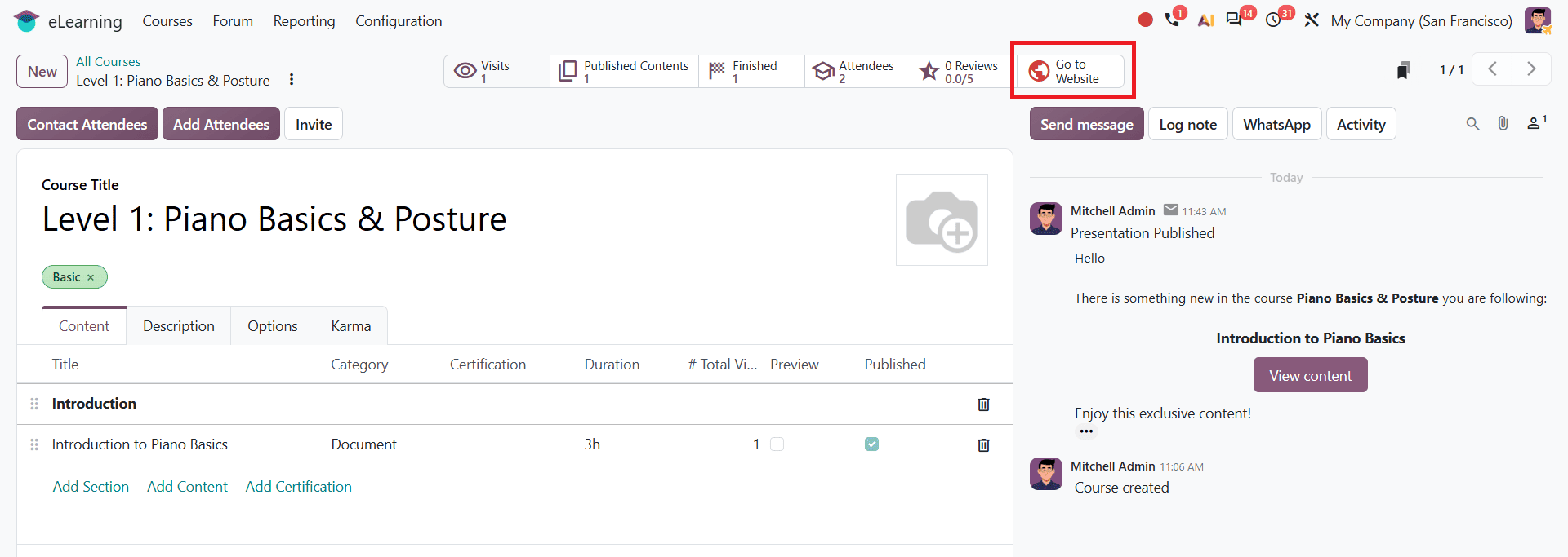 How to Set Course Prerequisites and Learning Paths in Odoo 20 eLearning-cybrosys