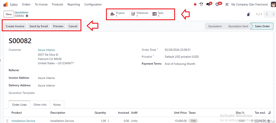 How to Set Milestones With Odoo 17 Project Module-cybrosys