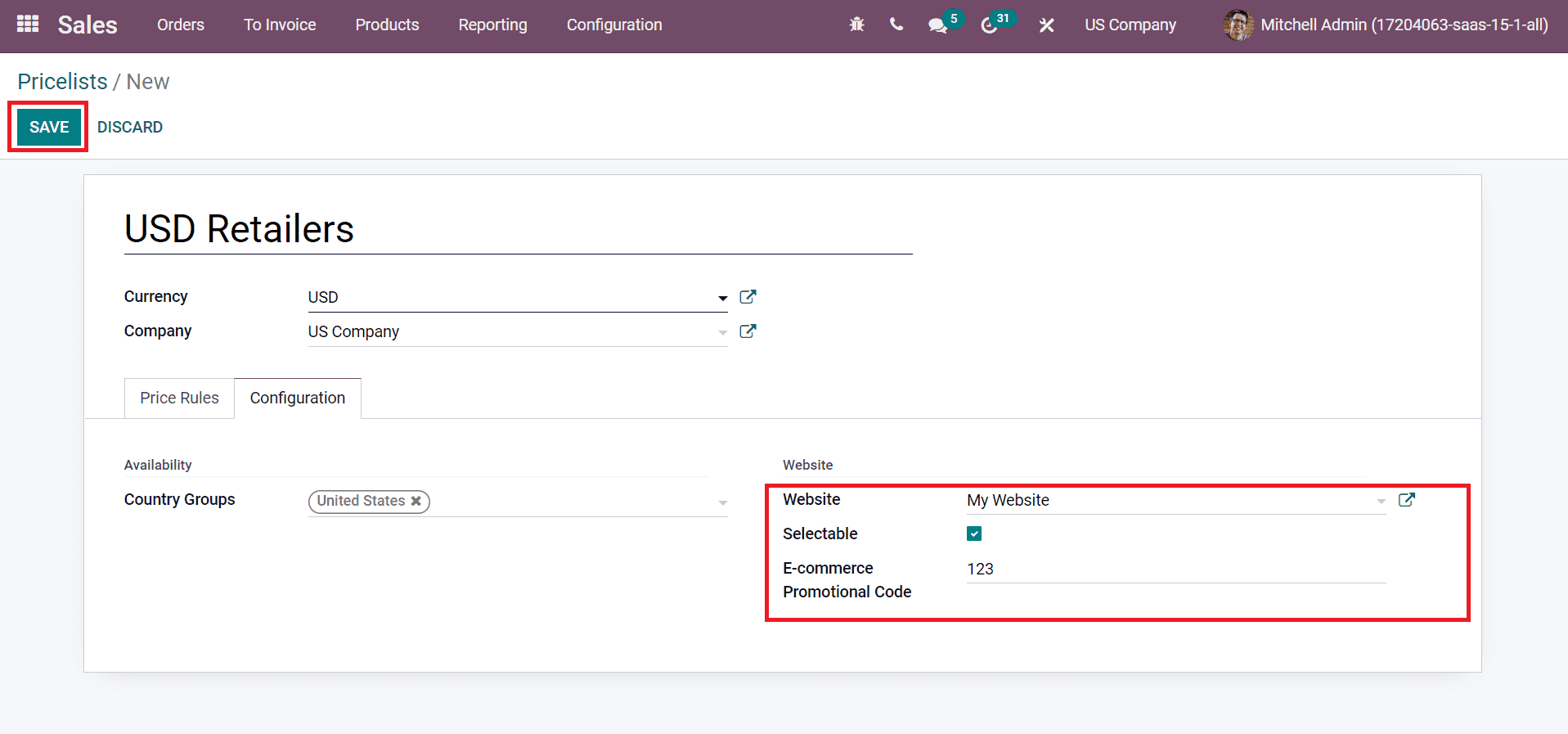 how-to-set-price-list-with-the-help-of-odoo-15-sales-module-cybrosys