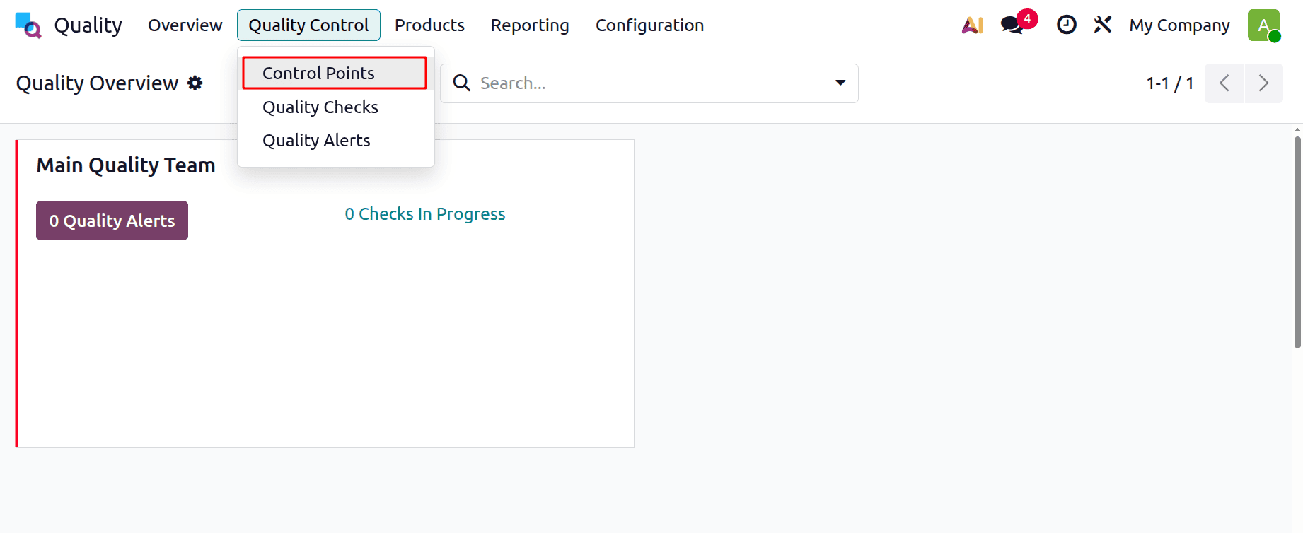 How to Set Quality Control Points on Operation Types in Odoo 19-cybrosys