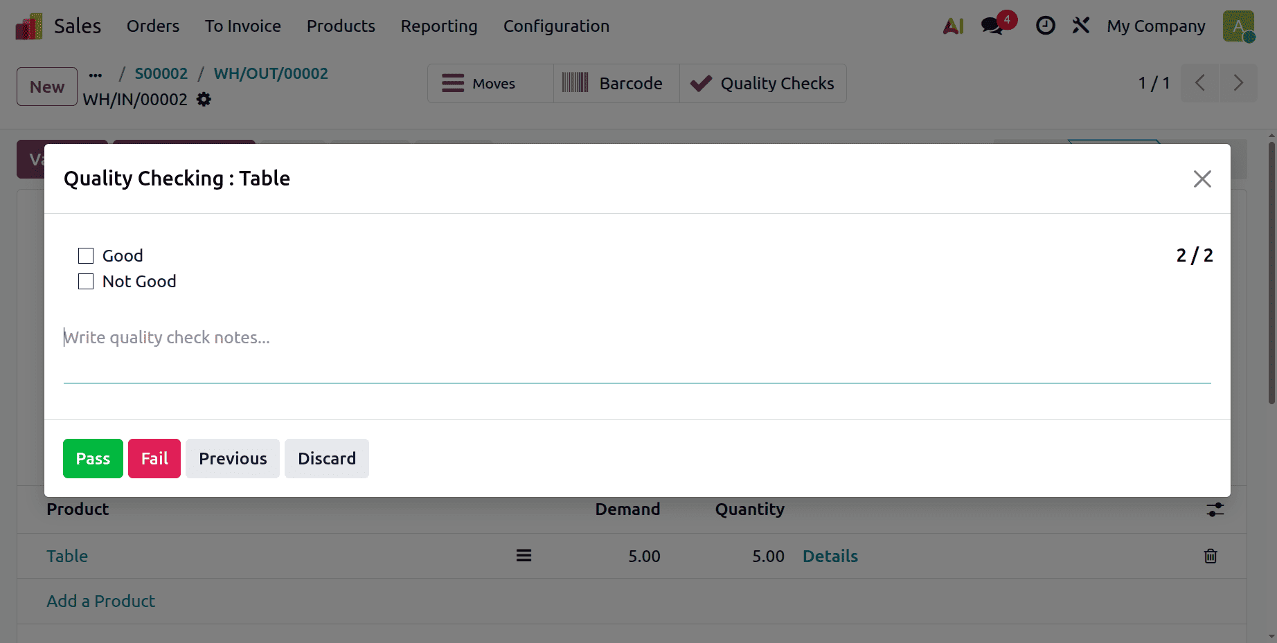 How to Set Quality Control Points on Operation Types in Odoo 19-cybrosys