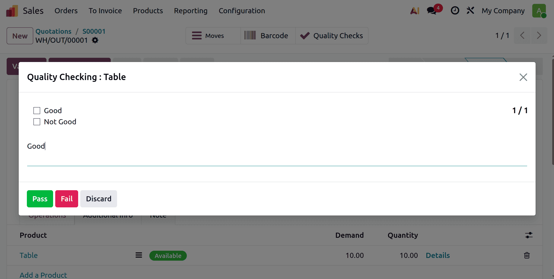 How to Set Quality Control Points on Operation Types in Odoo 19-cybrosys