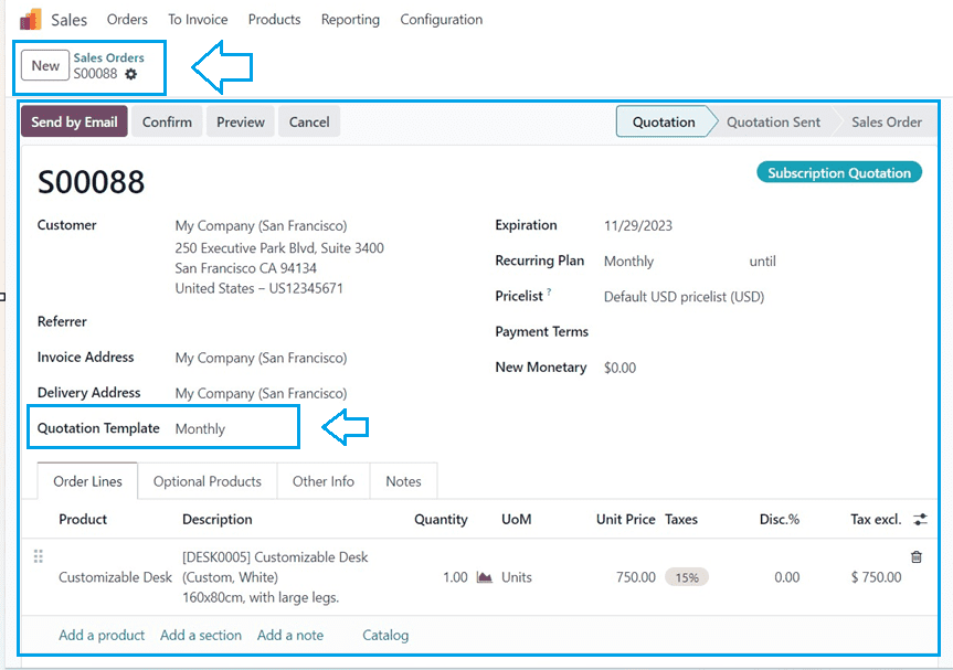 How to Set Quotation Validity in Odoo 17 Sales-cybrosys