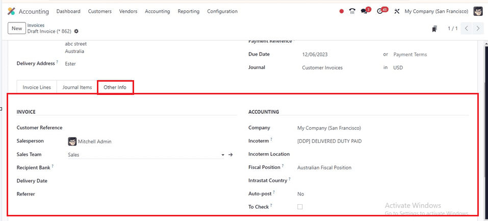 How to Set the Fiscal Country in Odoo 17 Accounting-cybrosys