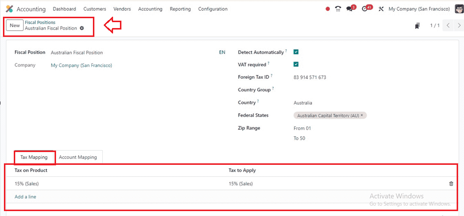 How to Set the Fiscal Country in Odoo 17 Accounting-cybrosys