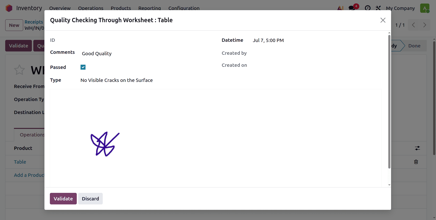 How to Set Up a Quality Worksheet Template in Odoo 19-cybrosys
