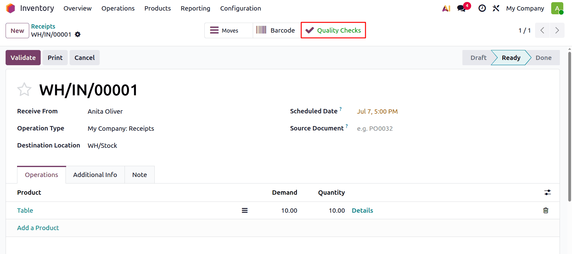 How to Set Up a Quality Worksheet Template in Odoo 19-cybrosys
