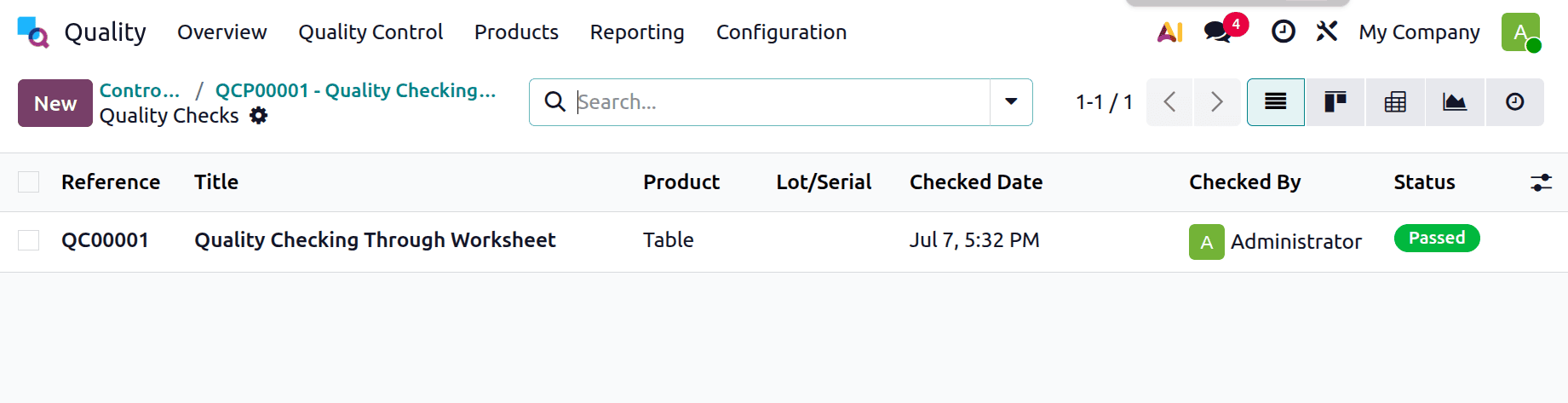 How to Set Up a Quality Worksheet Template in Odoo 19-cybrosys