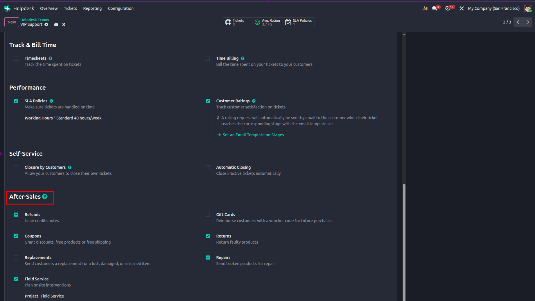 How to Set Up After-Sales Support in Odoo 19 Helpdesk-cybrosys
