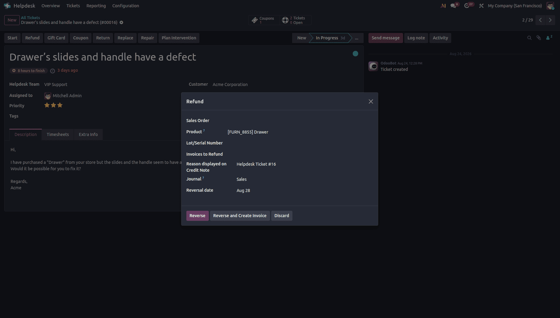 How to Set Up After-Sales Support in Odoo 19 Helpdesk-cybrosys
