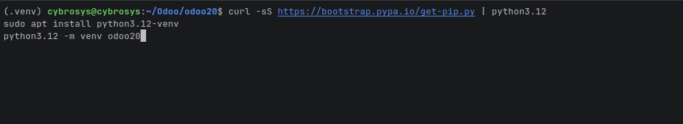How to Set Up an Odoo 20 Development Environment Using PyCharm on Ubuntu-cybrosys