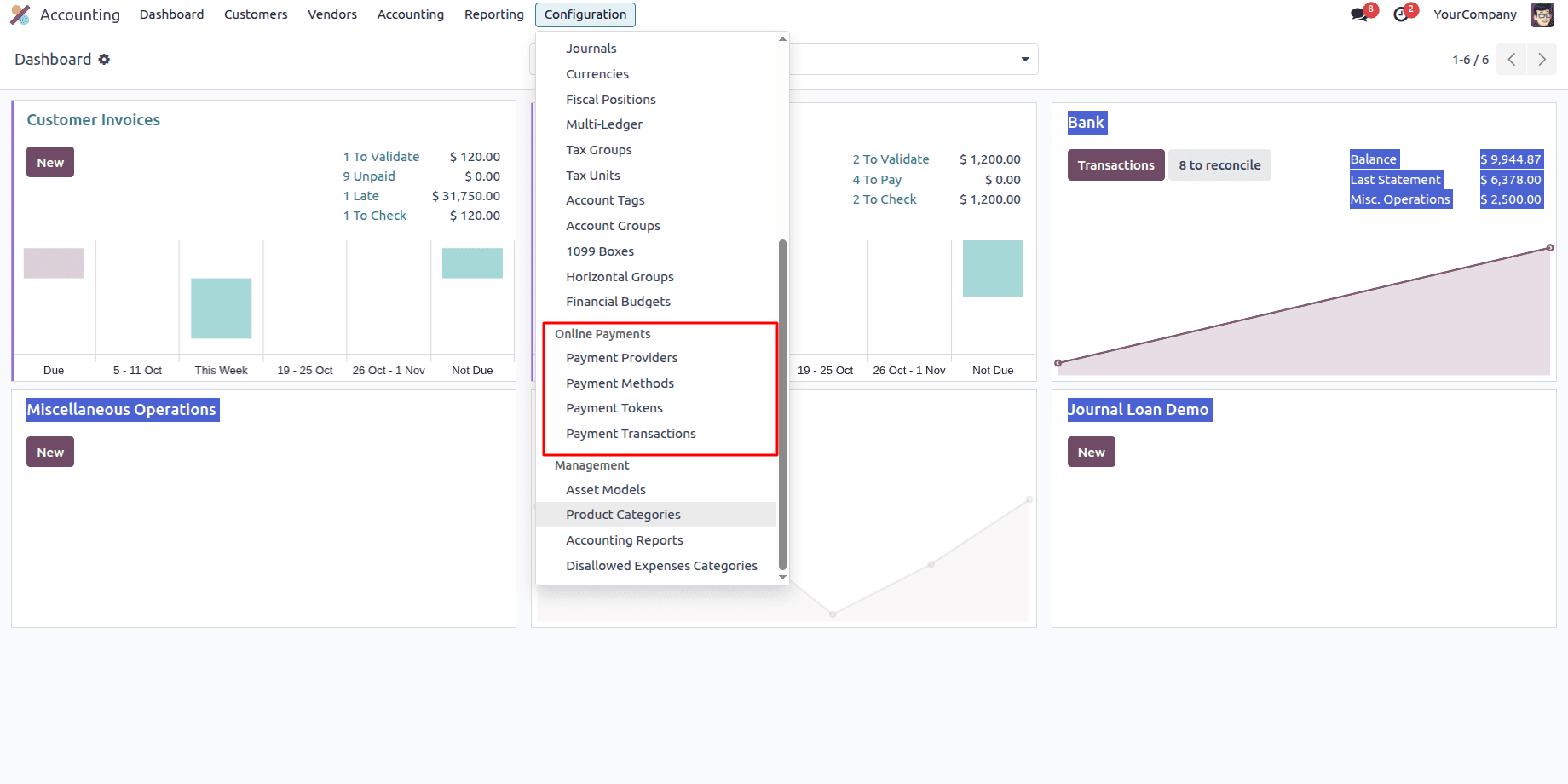 How to Set Up and Manage Payment Options in Odoo 18 E-Commerce-cybrosys