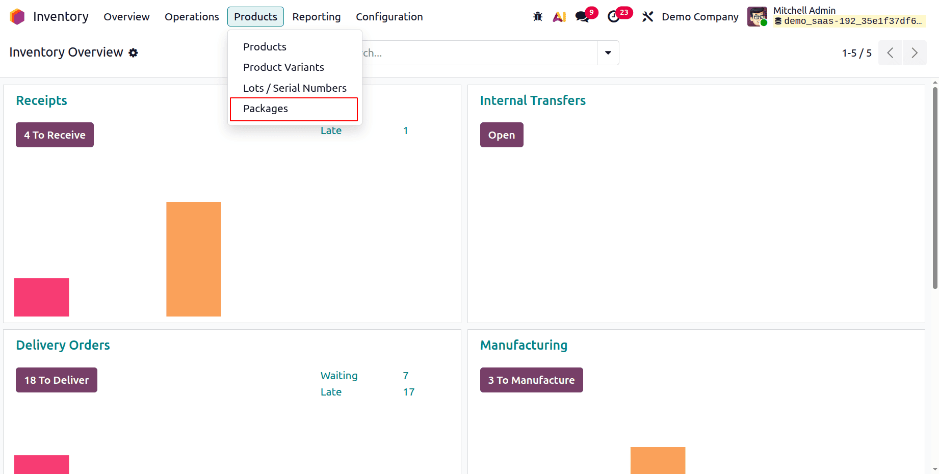 How to Set Up and Manage Product Packages in Odoo 19 Inventory-cybrosys