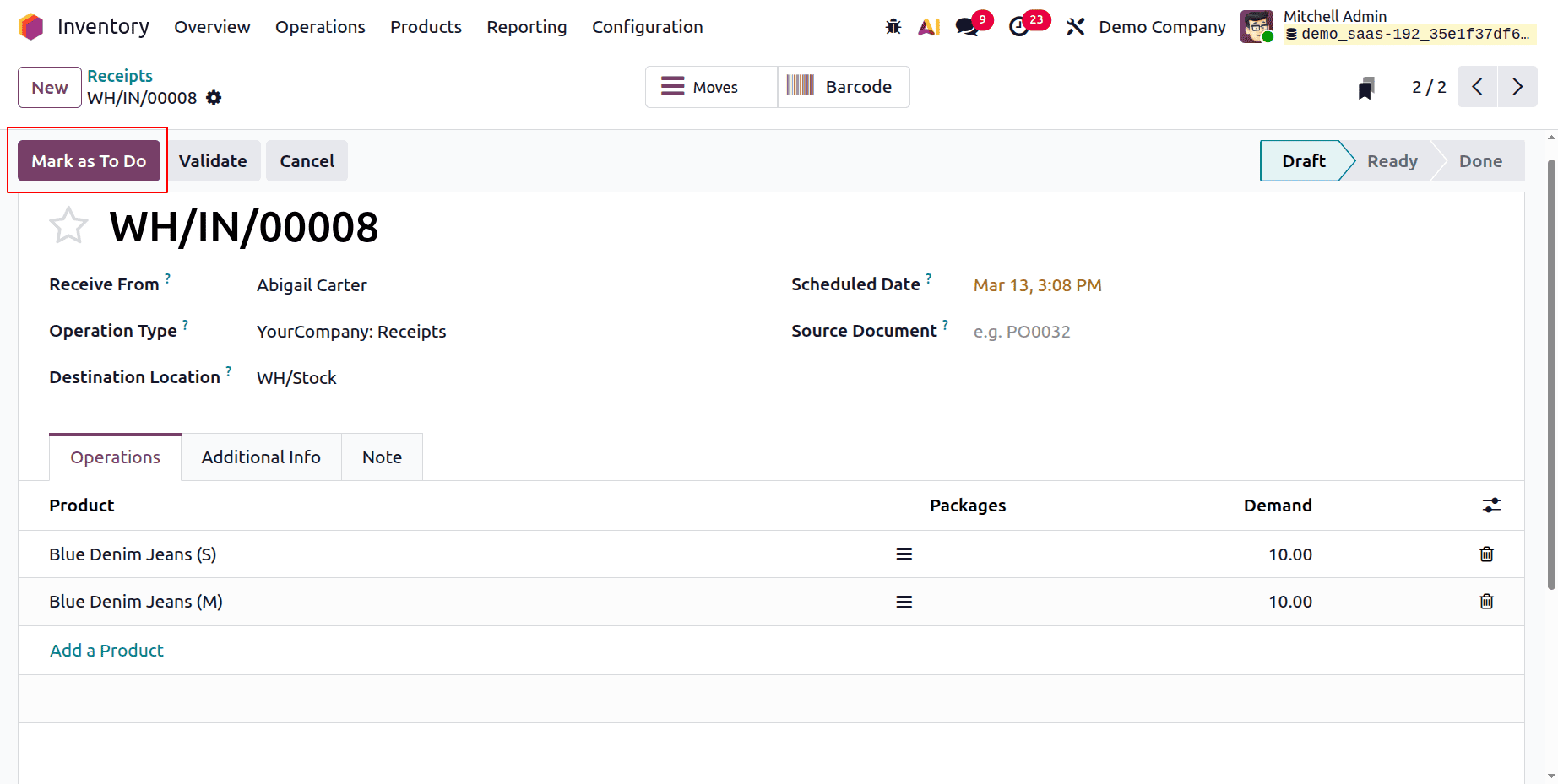 How to Set Up and Manage Product Packages in Odoo 19 Inventory-cybrosys
