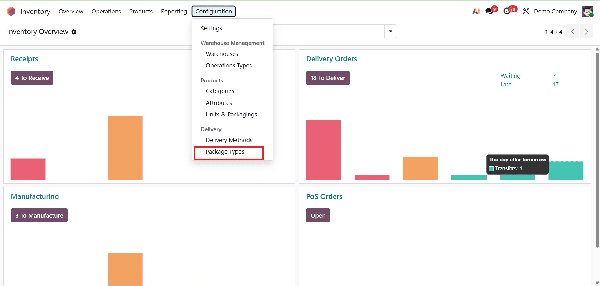 How to Set Up and Manage Product Packages in Odoo 19 Inventory-cybrosys