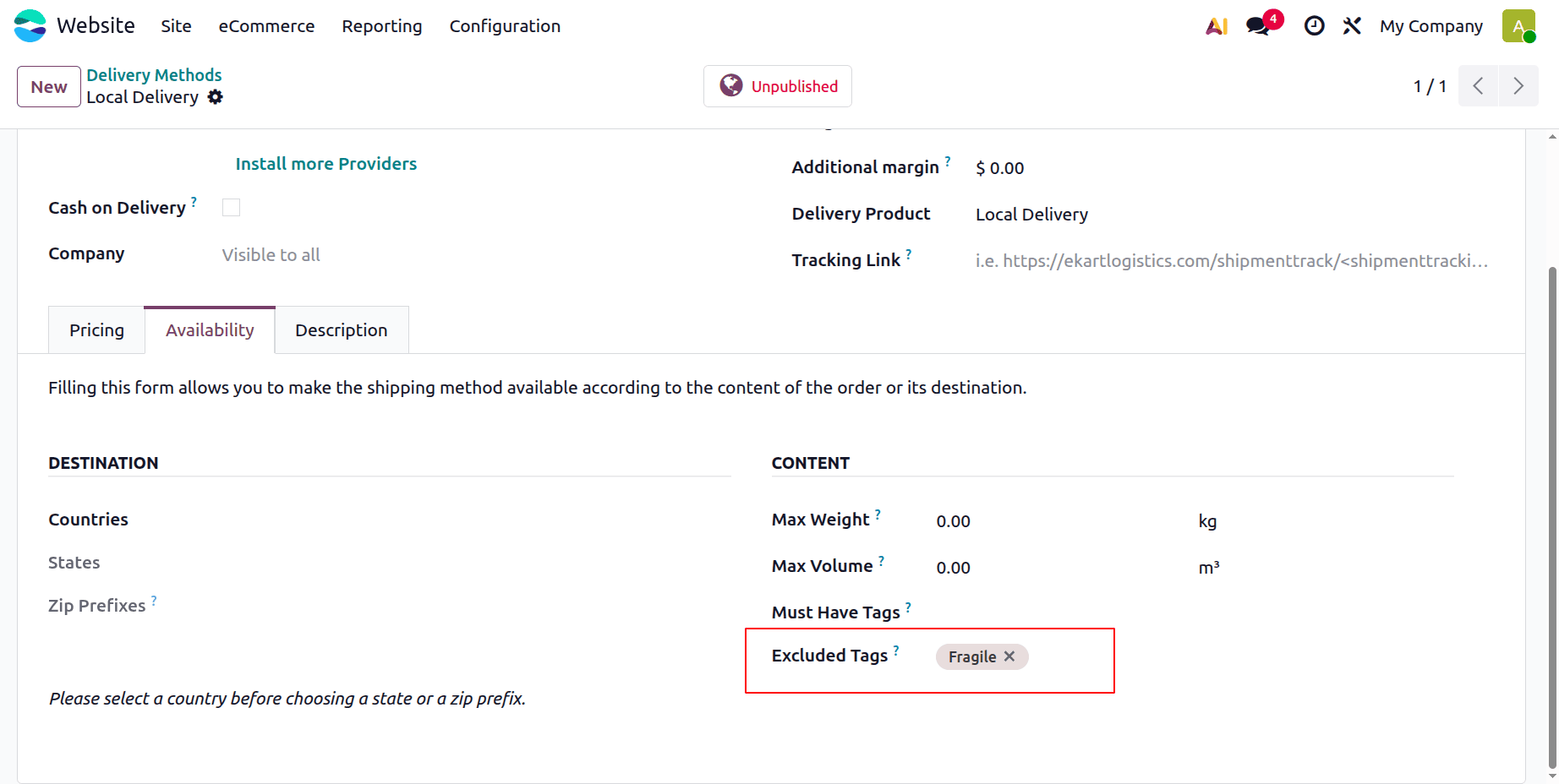 How to Set Up and Optimize Shipping in Odoo 19 E-Commerce-cybrosys