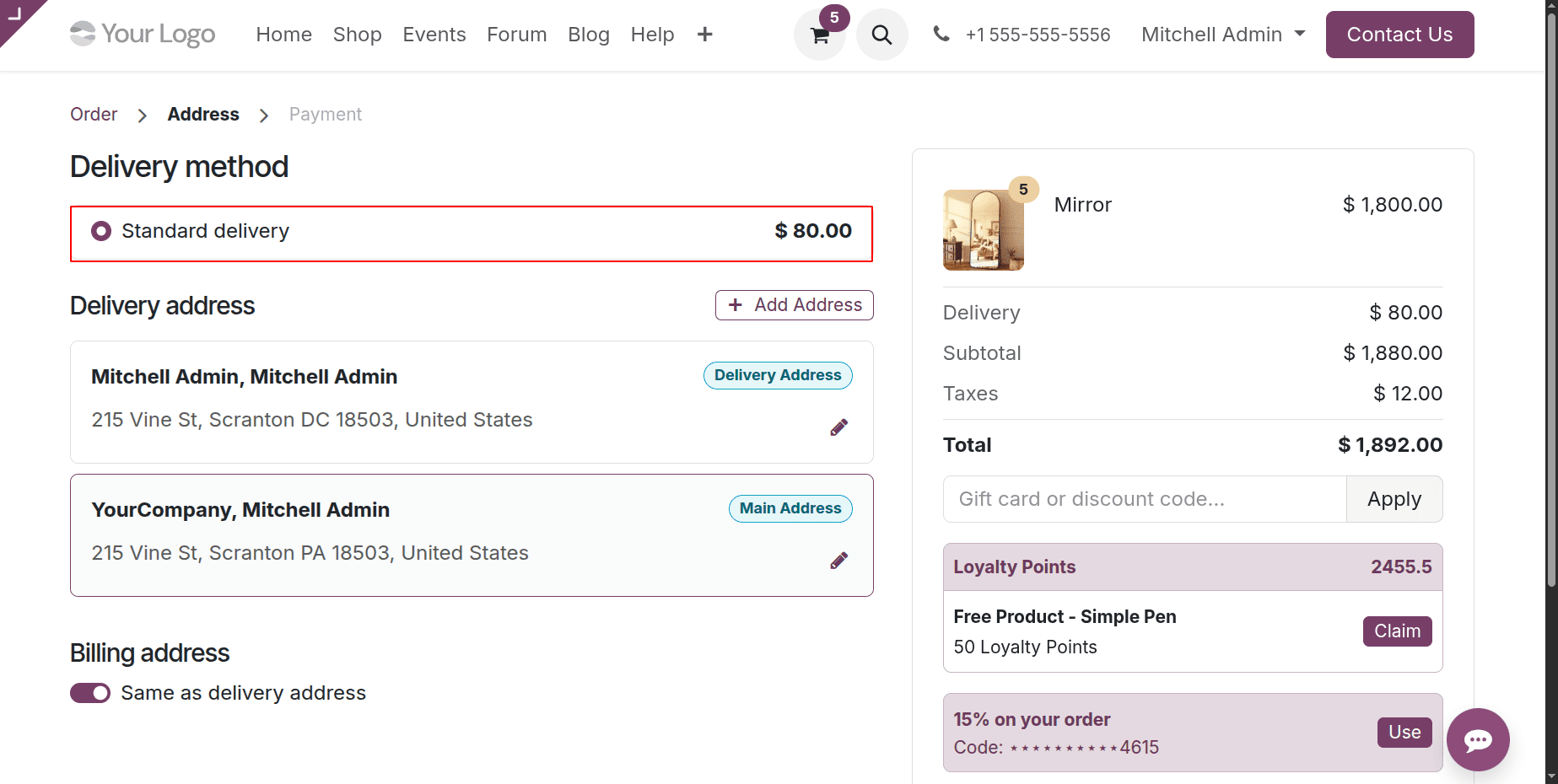 How to Set Up and Optimize Shipping in Odoo 19 E-Commerce-cybrosys