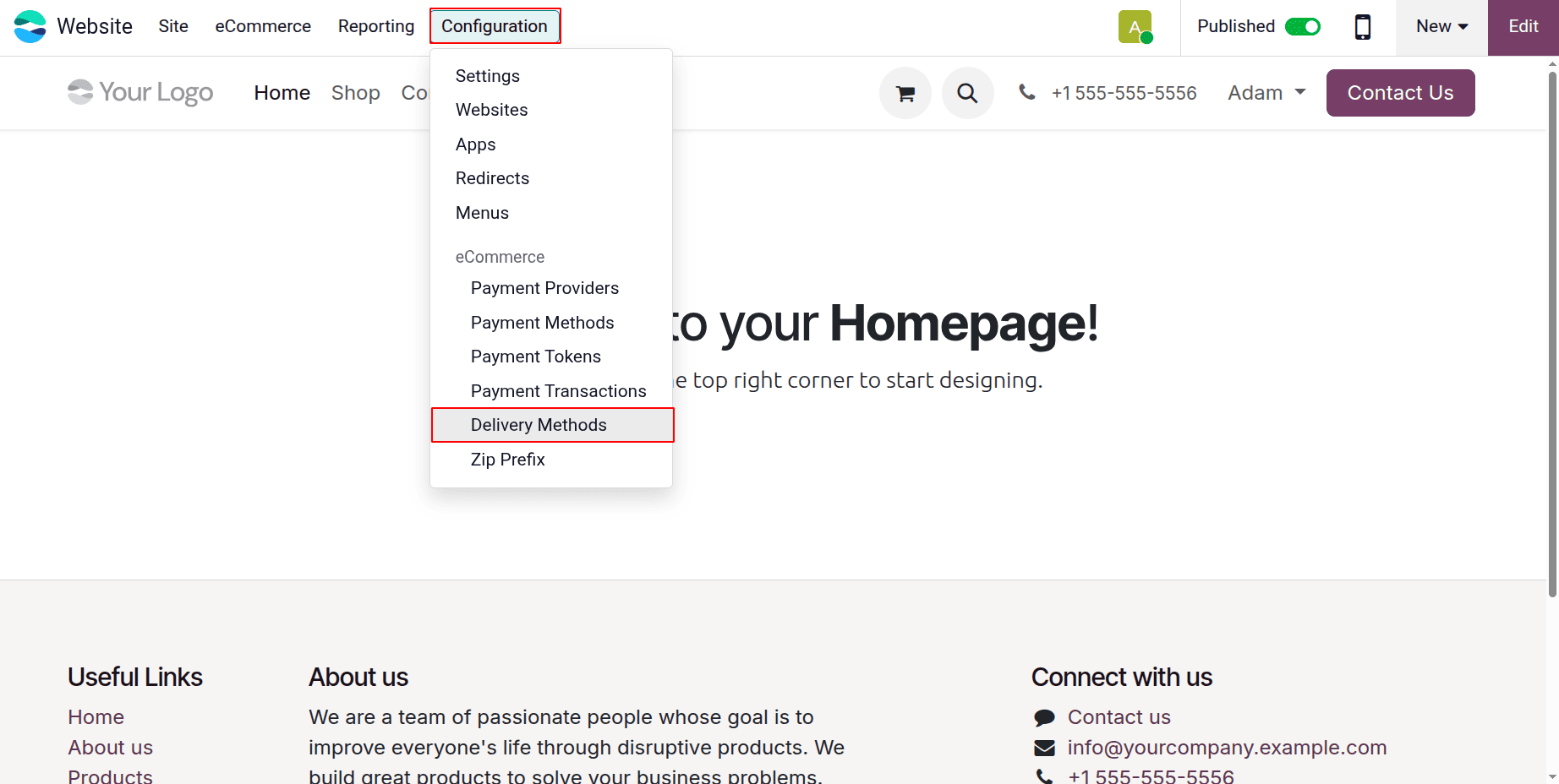 How to Set Up and Optimize Shipping in Odoo 19 E-Commerce-cybrosys