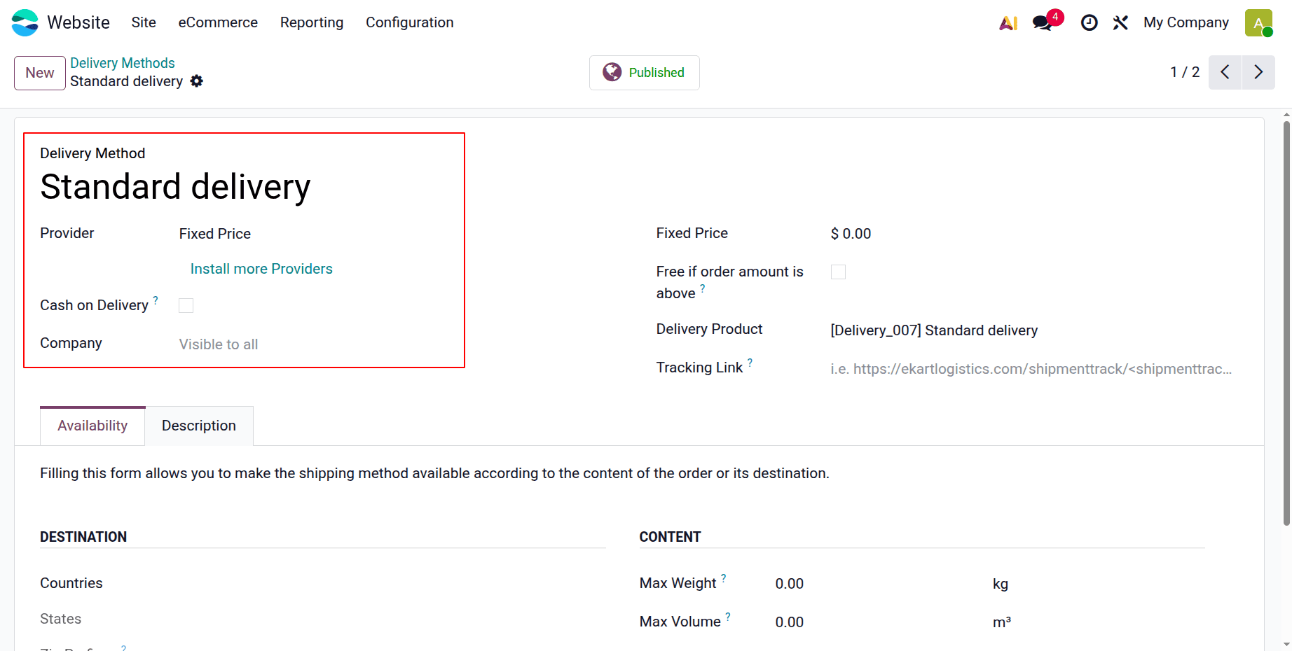 How to Set Up and Optimize Shipping in Odoo 19 E-Commerce-cybrosys