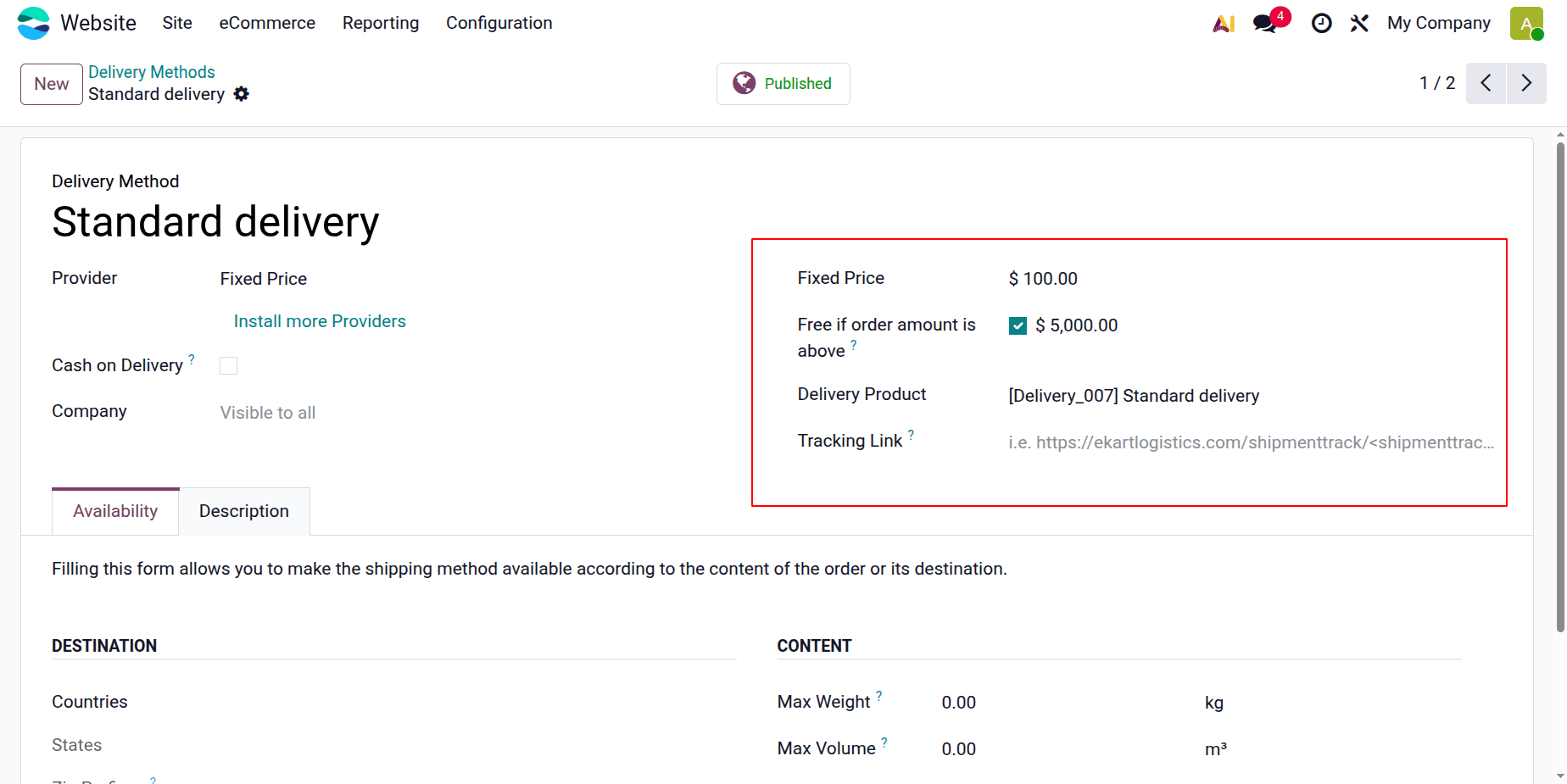 How to Set Up and Optimize Shipping in Odoo 19 E-Commerce-cybrosys