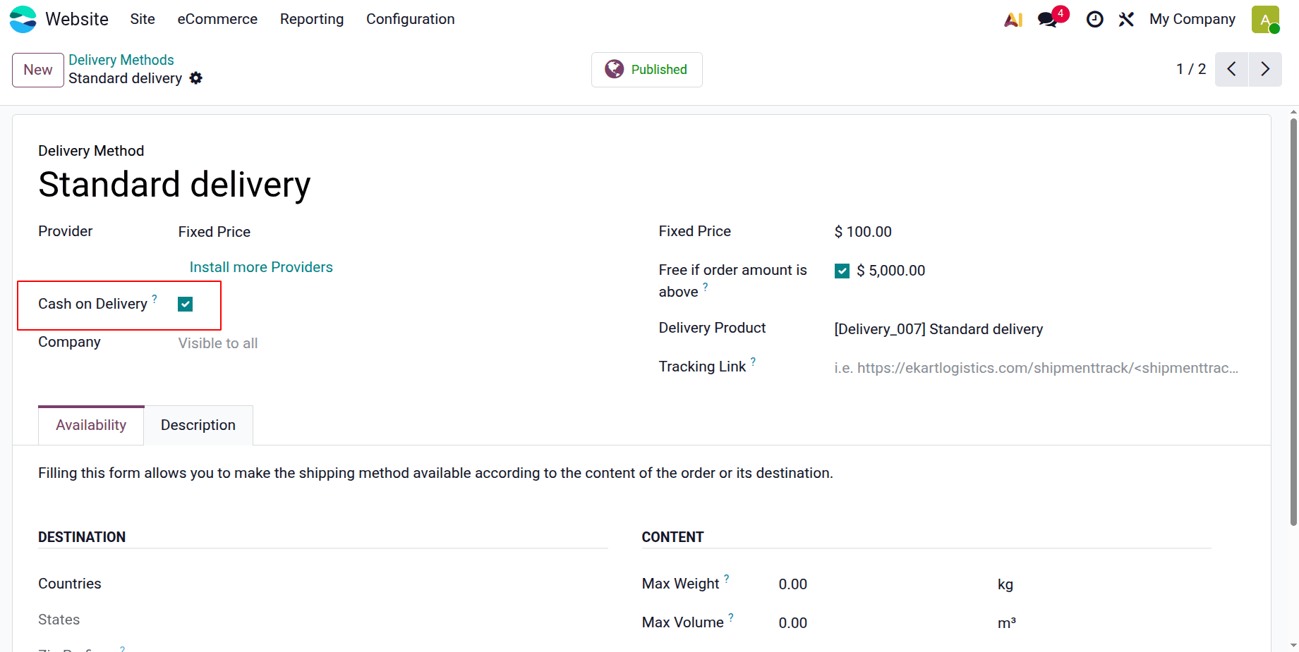 How to Set Up and Optimize Shipping in Odoo 19 E-Commerce-cybrosys