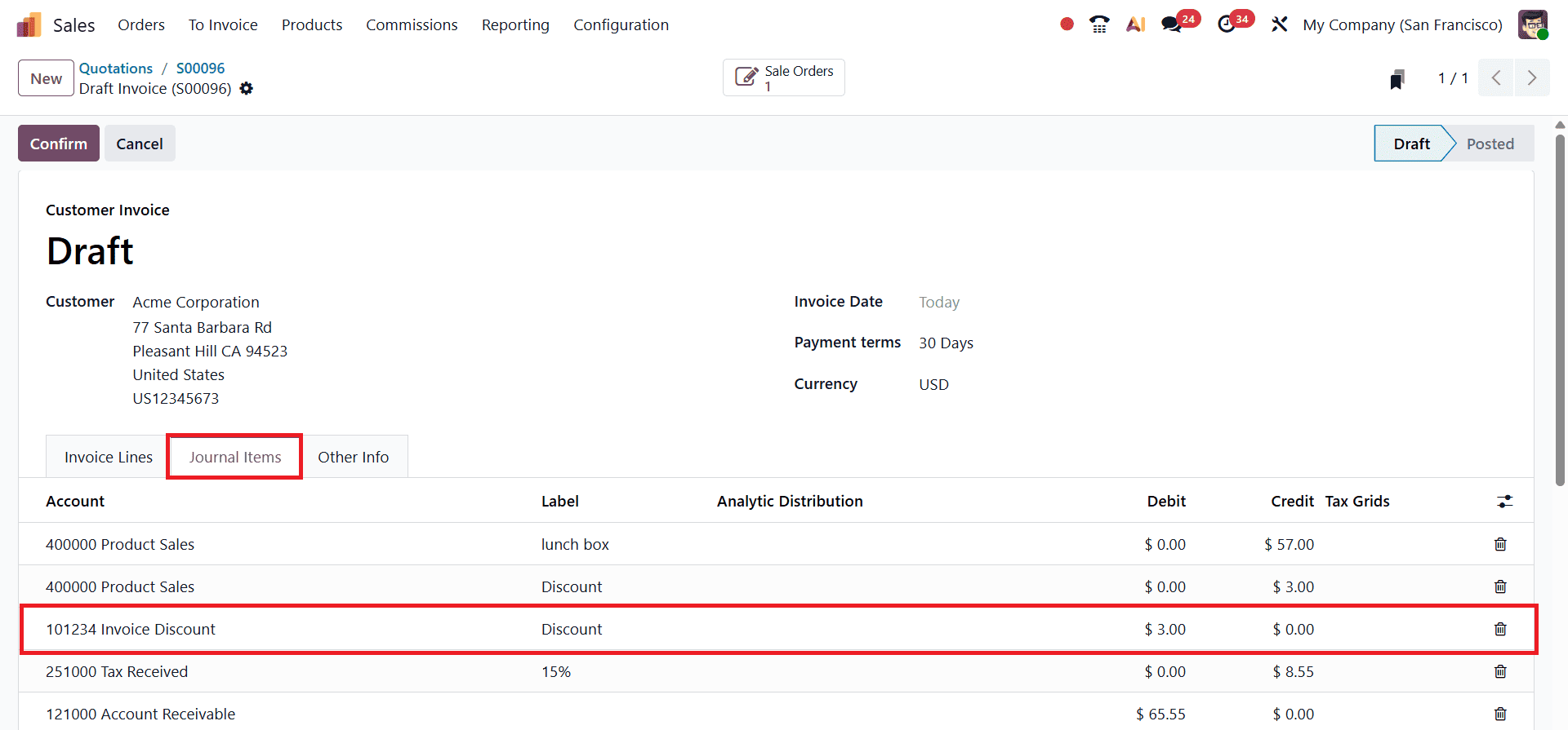 How to Set Up and Use Default Accounts in Odoo 19 Accounting-cybrosys