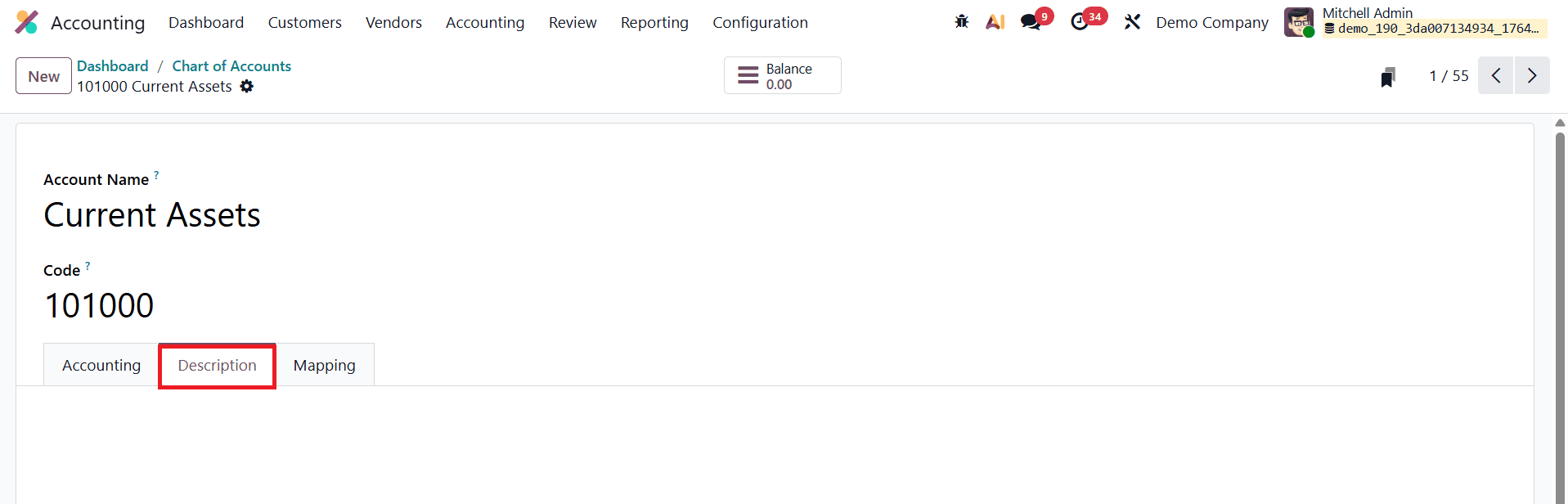 How to Set Up and Use Default Accounts in Odoo 19 Accounting-cybrosys