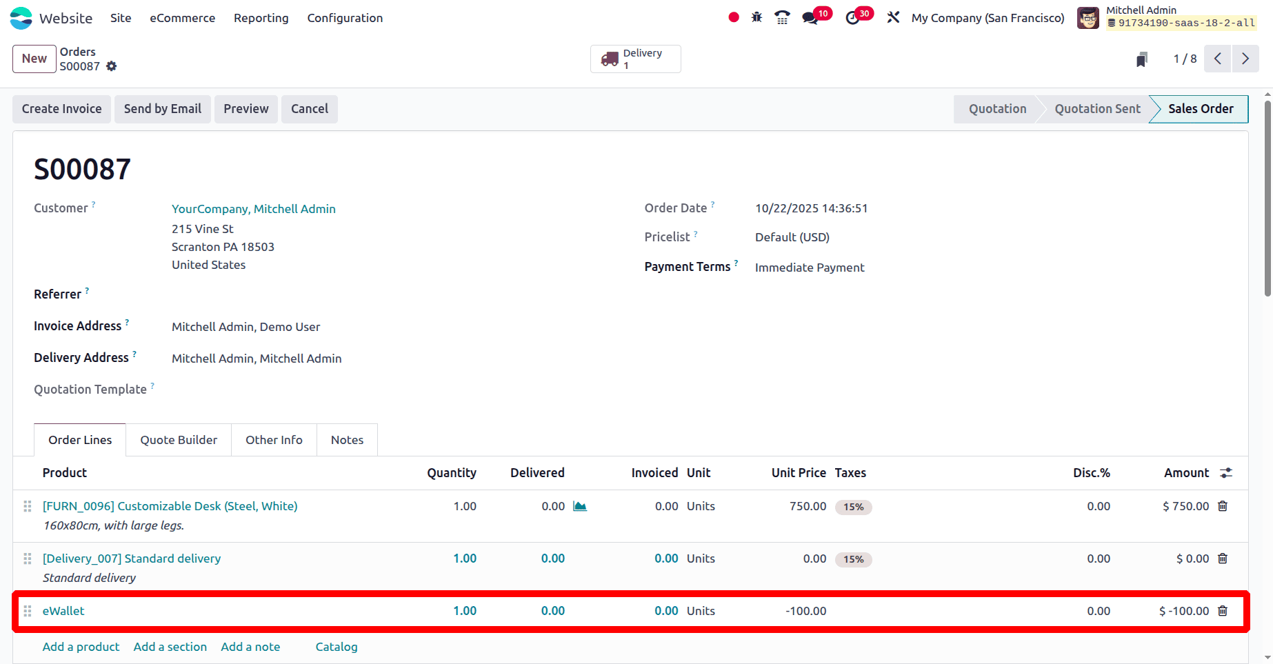 How to Set Up and Use Gift Cards and eWallets in Odoo 19 Sales-cybrosys