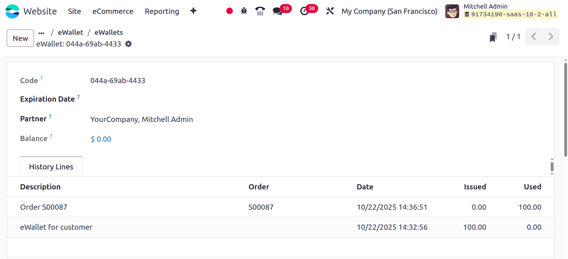How to Set Up and Use Gift Cards and eWallets in Odoo 19 Sales-cybrosys