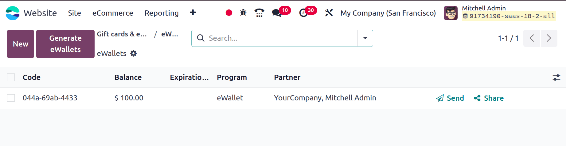 How to Set Up and Use Gift Cards and eWallets in Odoo 19 Sales-cybrosys