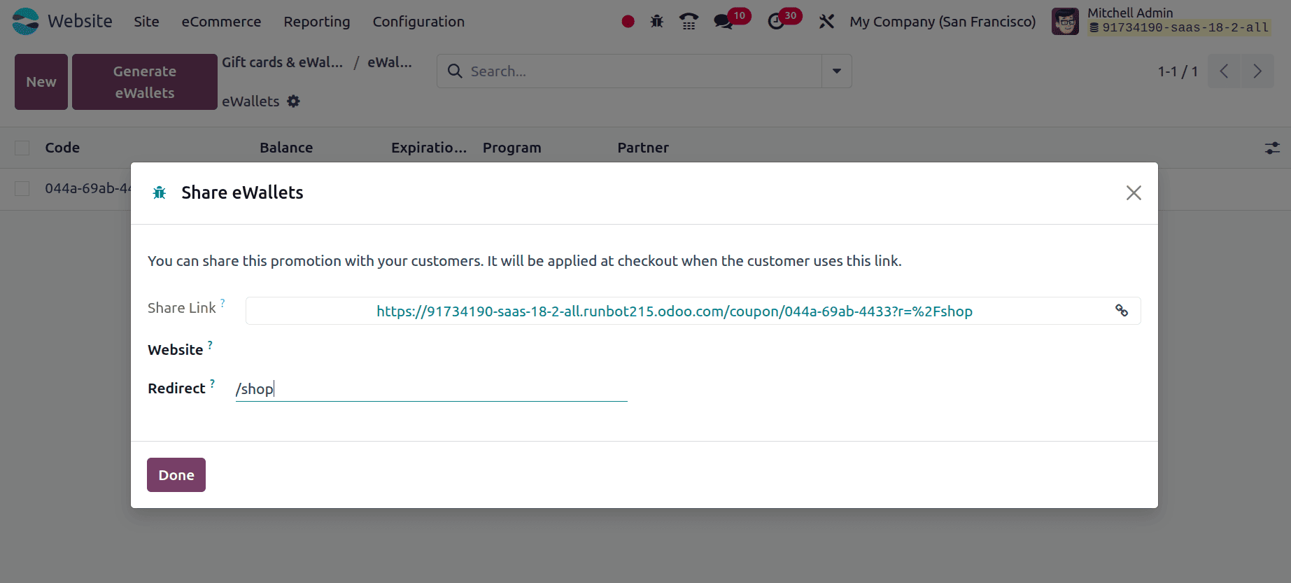 How to Set Up and Use Gift Cards and eWallets in Odoo 19 Sales-cybrosys