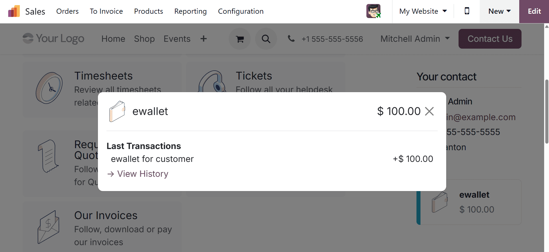 How to Set Up and Use Gift Cards and eWallets in Odoo 19 Sales-cybrosys