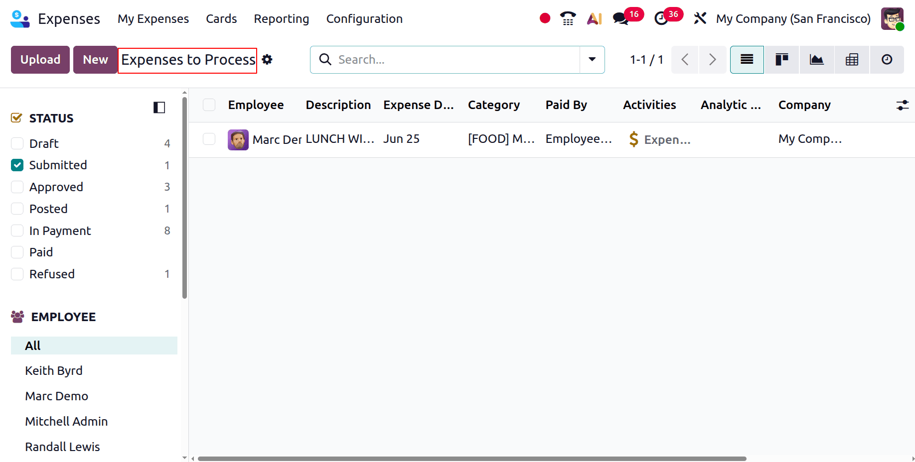 How to Set Up and Use the Odoo 19 Expenses Module-cybrosys