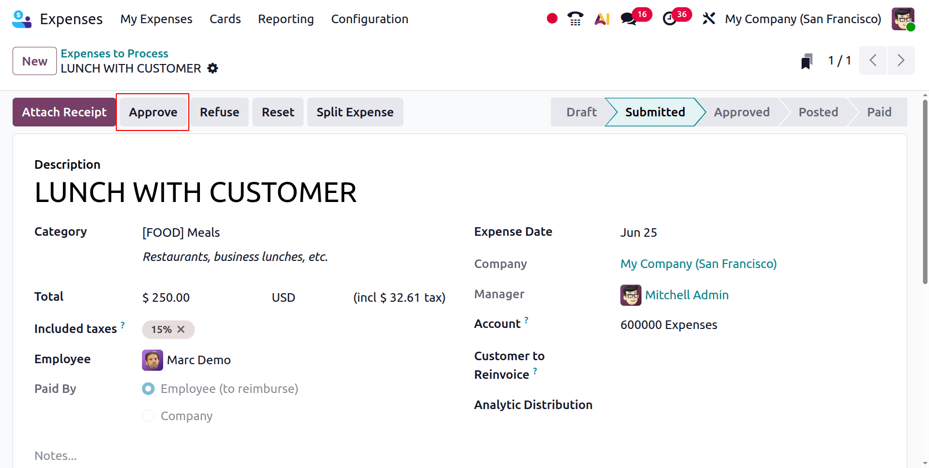 How to Set Up and Use the Odoo 19 Expenses Module-cybrosys