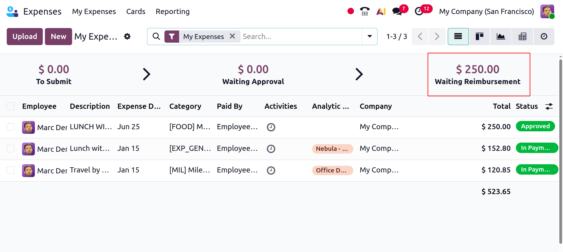 How to Set Up and Use the Odoo 19 Expenses Module-cybrosys