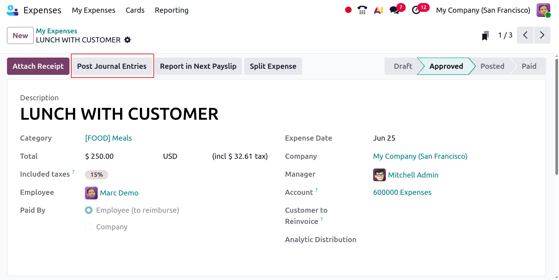 How to Set Up and Use the Odoo 19 Expenses Module-cybrosys